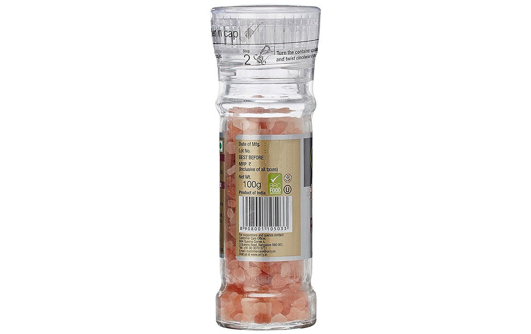 Only Pink Salt Grinder    Bottle  100 grams
